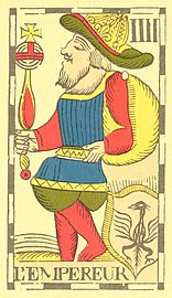 Tarot Belgijski - A4 - Cesarz.jpg