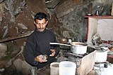 K28. A tea shop owner in Dharamsala, Himachal Pradesh.