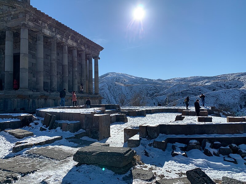 File:Temple of Garni, January 2020.jpeg