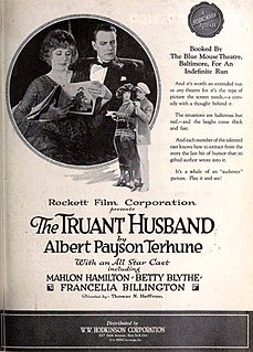 <i>The Truant Husband</i> 1921 silent film