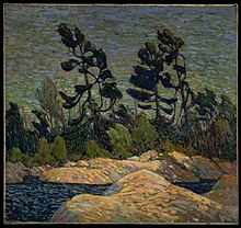 Tom Thomson, Byng Inlet, Georgian Bay, Winter 1914–1915. McMichael Canadian Art Collection, Kleinburg