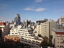 Tokyo Dome City Looking from the East near Suidobashi Station Tokyo Dome City Looking from the East near Suidobashi Station 2014.JPG
