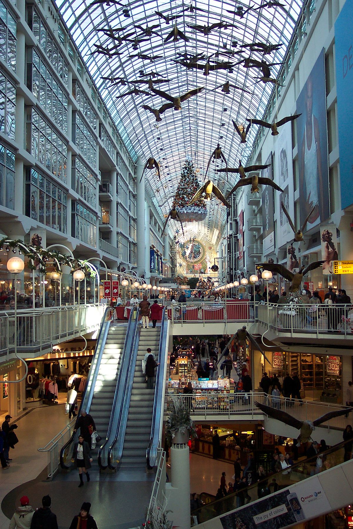 Toronto Eaton Centre – Wikipédia, a enciclopédia livre