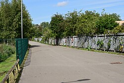 The pedestrian entrance to Sewell Group Craven Park from Preston Road, Kingston upon Hull.