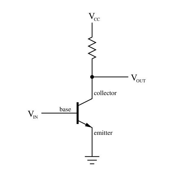 File Transistor  Simple Circuit  Diagram with NPN Labels svg 