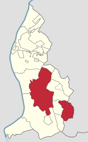 Triesenberg no mapa