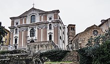 Die Kirchen S. Maria Maggiore und rechts daneben S. Silvestro