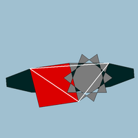切頂十二・十二面体の頂点形状