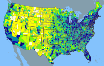 דמוגרפיה של ארצות הברית: אוכלוסייה, פריון וילודה, תוחלת חיים ותמותה