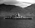 A New Mexico osztályú USS Idaho (BB-42) csatahajó átépítését és modernizációját (1931-1934) követően, 1941-ben, Izlandon.