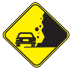 Znak drogowy w Urugwaju P26.svg