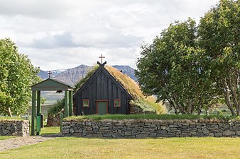Turfen church in Víðimýri.