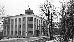 Edifício sede de governo da região de Võru.