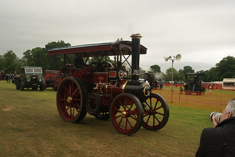 File:View of a 4CD Garrett Steam Tractor 'Patricia' in the St Albans Steam and Country Show - geograph.org.uk - 4504382.jpg