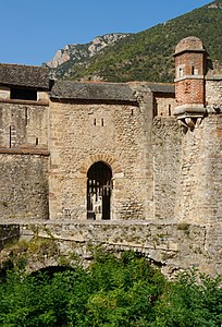 City wall Villefranche-de-Conflent France