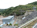 Vista da Usina Hidrelétrica de Porto Estrela, próxima a Joanésia.