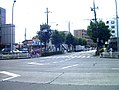 旧甲州街道と新小金井街道の交差点