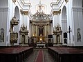 The church's interior