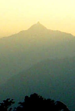 The top of Mount Phu Kao, Laos resembles a lingam