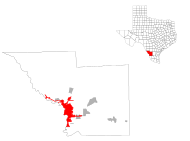 Laredum (Texia): situs