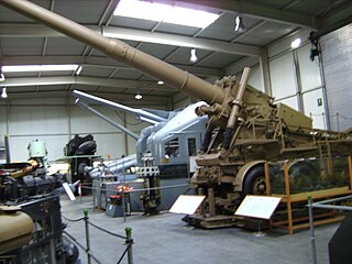 24 cm Kanone 3 German heavy siege gun