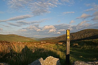 Saint Kevin's Way, Wicklow Gap. Wicklow Way.jpg