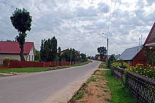 Wierzchlesie Village in Podlaskie, Poland