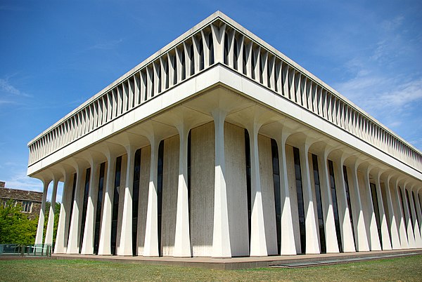 Robertson Hall, home to the Princeton School of Public and International Affairs