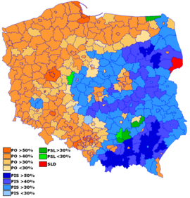 Elecciones parlamentarias de Polonia de 2011