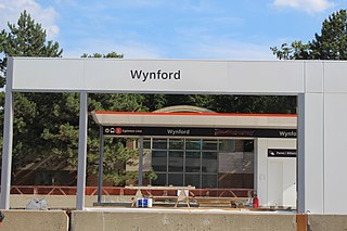 <span class="mw-page-title-main">Wynford stop</span> Future LRT stop in Toronto, Canada