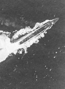 Yayoi under attack Yayoi under attack Sep 1943.jpg