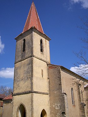 Église de Pouylebon (Gers, France).JPG