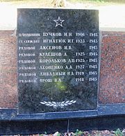 Братська могила, в якій поховані воїни Радянської армії, що загинули в роки Великої Вітчизняної війни (8 могил)9.jpg