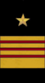 Нарукавний знак розрізнення командарма 2-го рангу Берегової оборони ВМФ, 1935-1940.