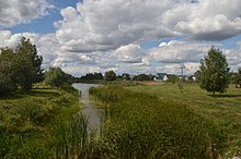 Село Пасічна, ставок на річці Стара Красилівка