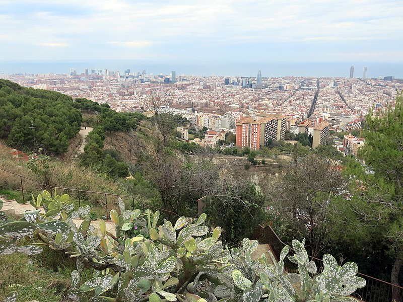 File:024 L'Eixample i Sant Martí des del turó de la Rovira.jpg