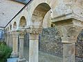 Abbaye de Daoulas : piliers du cloître