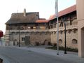 Historischer Wehrgang in Gunzenhausen in Bayern
