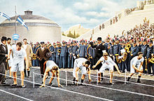 100m sprint 1896 Olympics.jpg