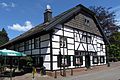 Half-timbered semi-detached house