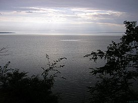 Вид на Каховское водохранилище, 2007 год