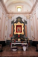 Ołtarz główny z kopią obrazu Matki Bożej Berdyczowskiej