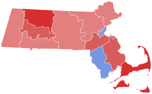 1942 Massachusetts gubernatorial election results map by county.svg