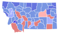 1968 Montana gubernatorial election results map by county.svg