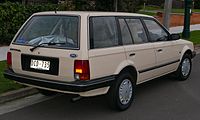 1987 Ford Meteor (GC) GL station wagon (2015-06-27) 02.jpg