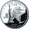 ニューヨーク州25セント硬貨