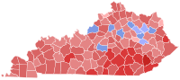 2014 US-Senatswahl in Kentucky Ergebniskarte von county.svg