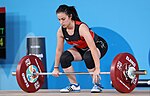 Fayl:2018-10-11 Clean &amp; Jerk (Weightlifting Girls' 58kg) at 2018 Summer Youth Olympics by Sandro Halank–046.jpg üçün miniatür