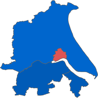 2021 Humberside PCC Election 1st Round.svg