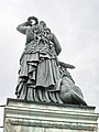 Deutsch: Bavaria, München, Deutschland English: Bavaria statue, Munich, Germany Camera location 48° 07′ 50.4″ N, 11° 32′ 45.1″ E  View all coordinates using: OpenStreetMap